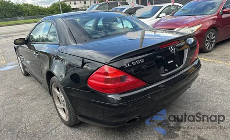 2004 Mercedes-Benz Sl 500 z USA, uszkodzony, nr VIN WDBSK75F54F070815